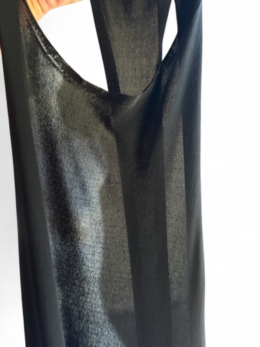 Faith Connexion sheer floor length maxi dress with exposed back - Picture 5 of 8